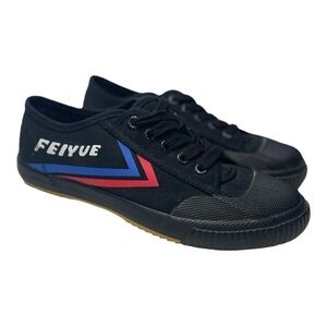 Feiyue 1920 Women’s Black Sneakers With Rubber Toe